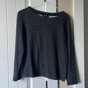 APC Dark Gray sweatshirt